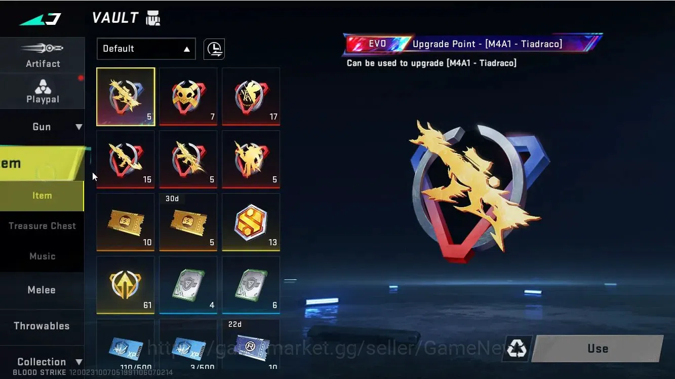Blood Strike Accounts ASIA|Collab [MCX-EVA-0]|Legendary [ETHAN-Codebreak image 9