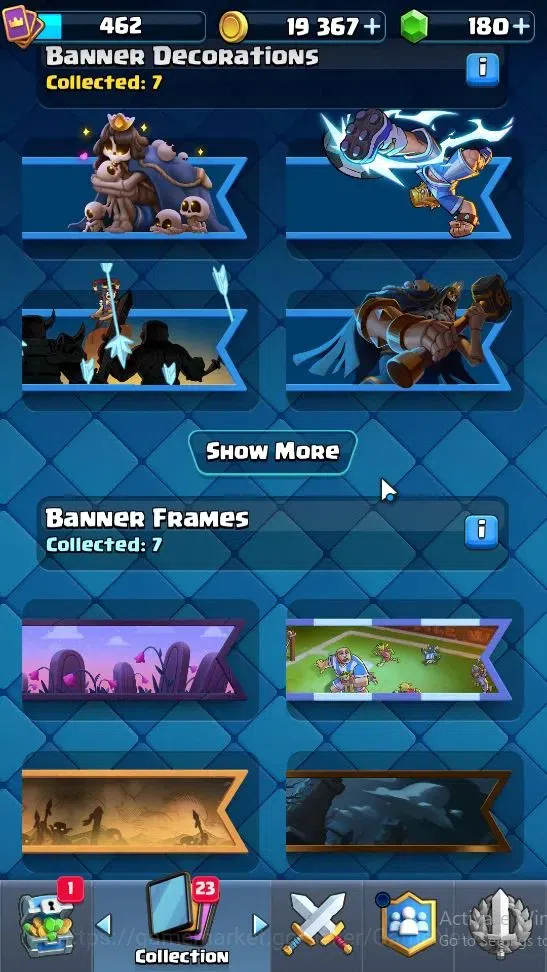 Clash Royale Accounts Lv 462|Trophy 3701|KTL 10|Card 56/121|1 Hero 2 EVO image 14