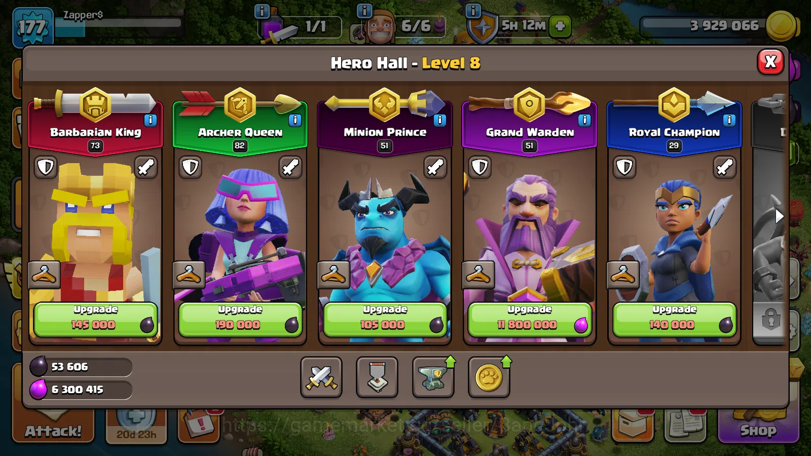 Clash of Clans Accounts TH 14-BH9|LVL 177|HH8|BK73,AQ82,MP51,GW51,RC29 CN  image 6