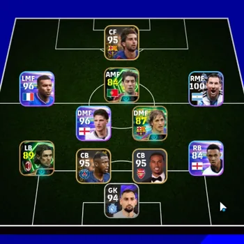 eFootball Accounts Others Android|Power 2841|Epic Edmilson,Paolo Maldini,Rui Costa|Show Time Nicolas
