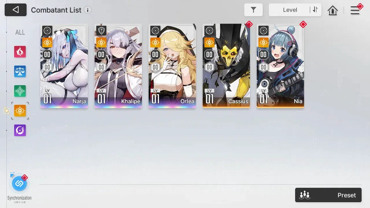 Chaos Zero Nightmare Accounts ASIA | Lvl 54 | 9 SSR | Heidemarie ME2 | Selector  image 12