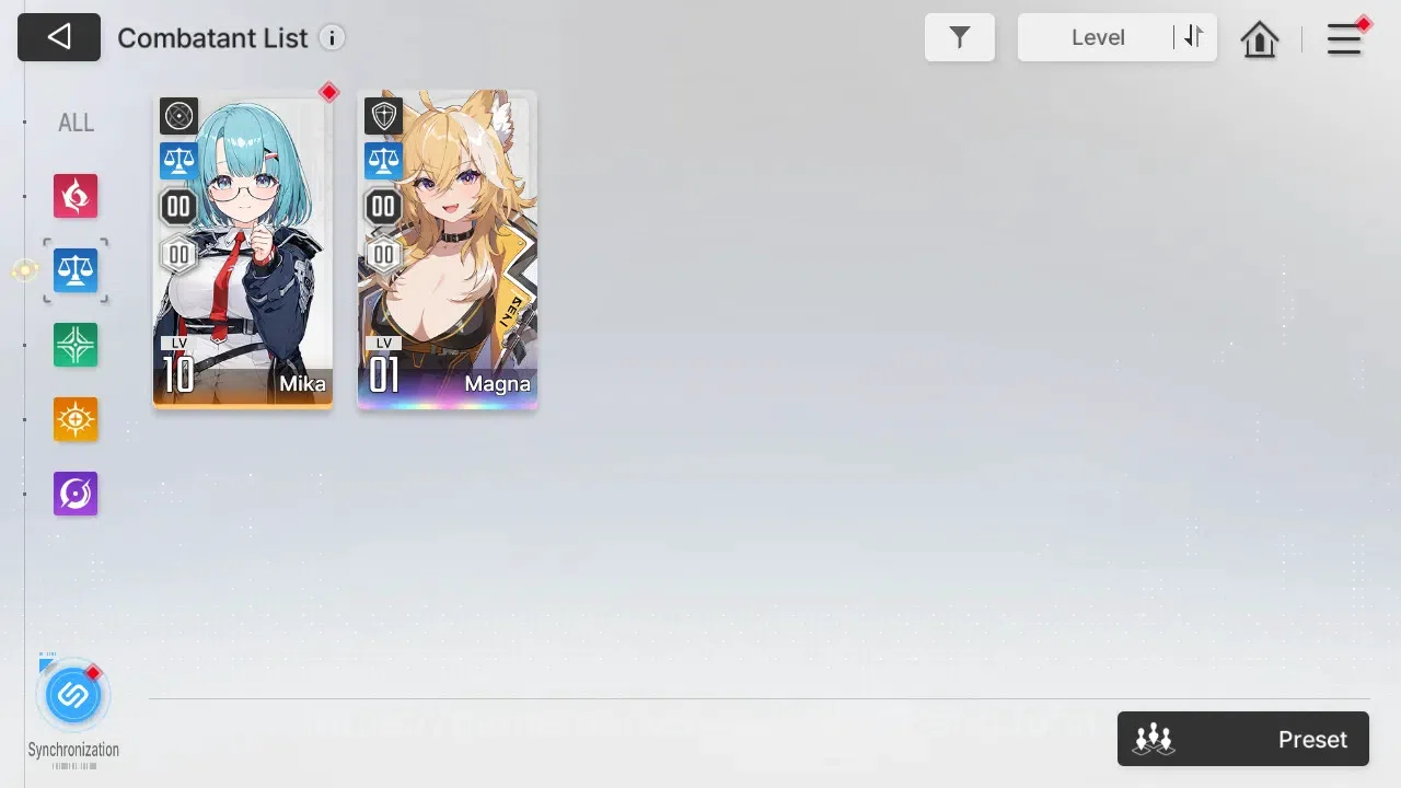 Chaos Zero Nightmare Accounts ASIA | Lvl 54 | 9 SSR | Heidemarie ME2 | Selector  image 2