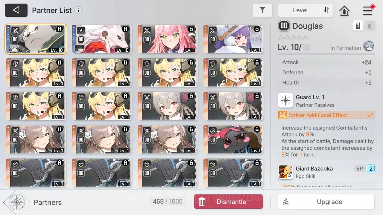 Chaos Zero Nightmare Accounts ASIA | Lvl 54 | 9 SSR | Heidemarie ME2 | Selector  image 9