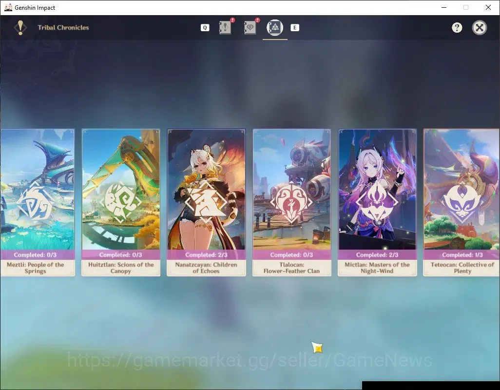 Genshin Impact Accounts Asia|AR 56|Prem Team Skirk|6 Limited + 2(*5 Weapon image 18