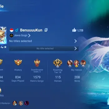 Honor of Kings Accounts Rare Skin Global|115H 208S|Flawless:Lady Zhen[Frozen]|Precious:Zhang Fei|LNY24:Sun