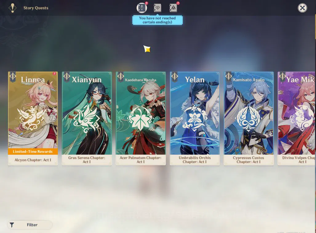 Genshin Impact Accounts End Game 14