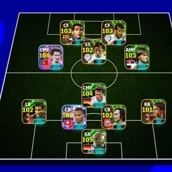 eFootball Accounts Legends & Iconic Players EFOOTBALL OLD META | ROMARIO, LOTTHAR MATHAUS, VITINHA, DRAGAN SLAHOVIC, RAUL, O