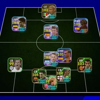 eFootball Accounts Legends & Iconic Players COLECTIVE 3186+ | NEW CARD LAMINE YAMAL x H DIOUF x RIO FERDINAND x CAFU x