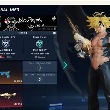 Blood Strike Accounts Others ASIA |7DS Striker: Meliodas |1 Eternal: Desert Eagle|6 Collab Guns|7 Ultra Guns|7 Ultra