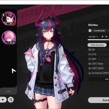 Neverness to Everness Accounts GLOBAL NA|HL 7| 1 S-Class Limited Shinku+Outfit|Overcast+Skyrider Glider|2 S-Class Select