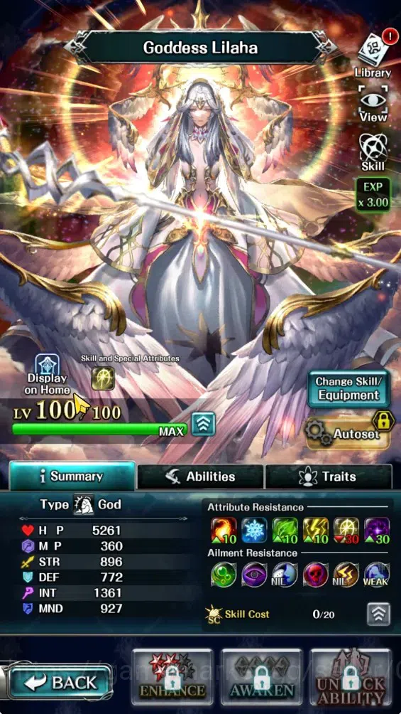 Last Cloudia Accounts GLOBAL|Rank 7|3K Crystal|Collab Brave Frontier (Fi image 4