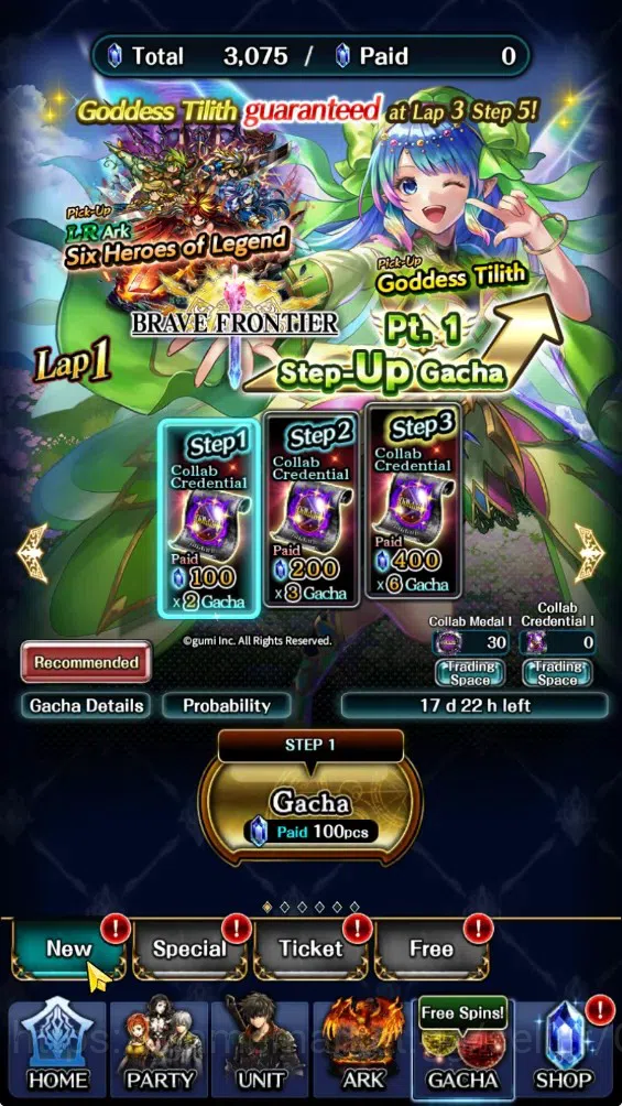 Last Cloudia Accounts GLOBAL|Rank 7|3K Crystal|Collab Brave Frontier (Fi image 8