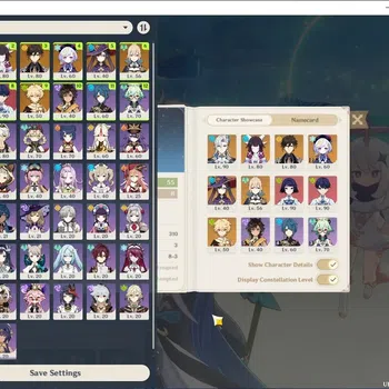 Genshin Impact Accounts Others Asia|AR 55|3 Limited + 1(*5Weapon)|Columbina,Neuvillette,Zhongli|Reuni On|Male MC|Take