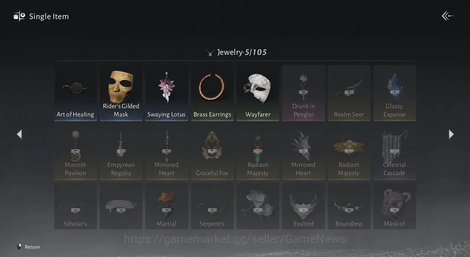 Where Winds Meet Accounts Global|Starter Diff Legend|Lv 70|GS 15K|Graceful F image 15