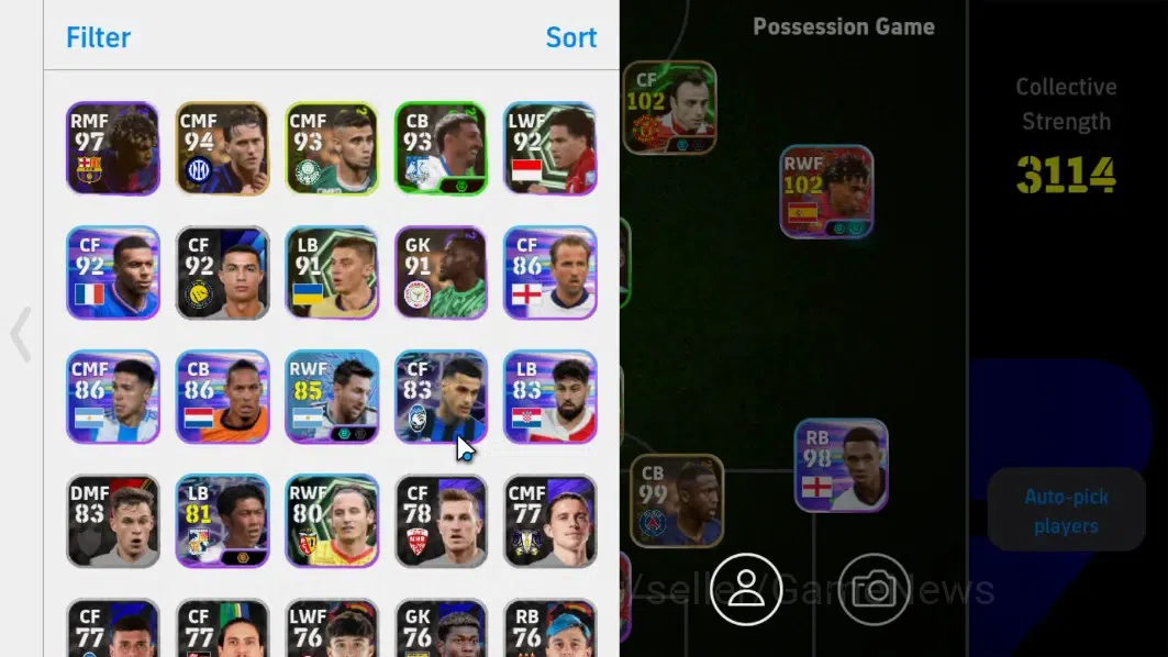 eFootball Accounts Android|Epic Zlatan Ibrahimovic,Steven Gerrard,Sho image 2