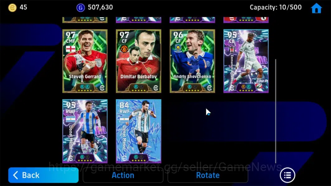 eFootball Accounts Android|Epic Zlatan Ibrahimovic,Steven Gerrard,Sho image 6