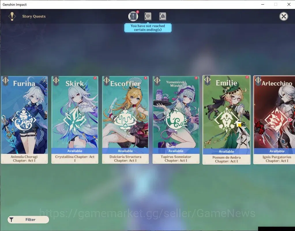 Genshin Impact Accounts ASIA|AR 56|Mavuika PremTeam|9 Limit+3(*5WeP)|Xilon image 13