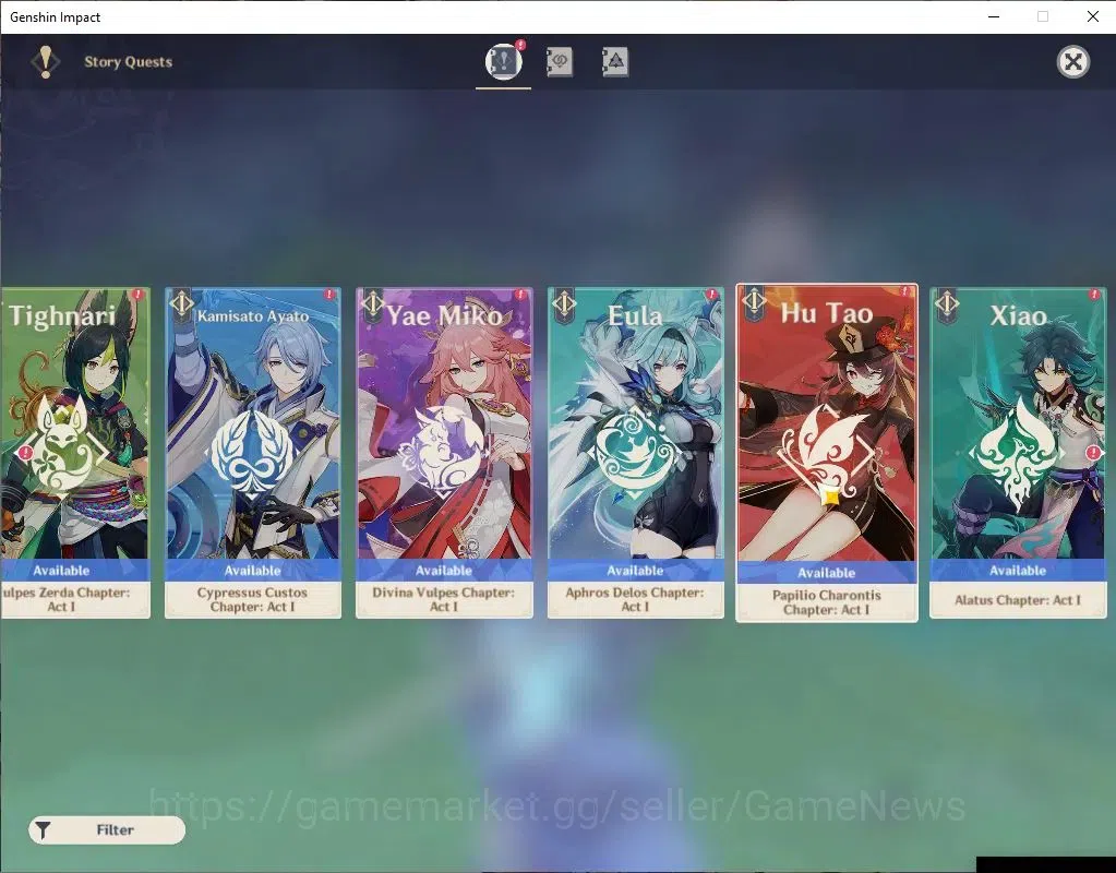 Genshin Impact Accounts ASIA|AR 56|Mavuika PremTeam|9 Limit+3(*5WeP)|Xilon image 16