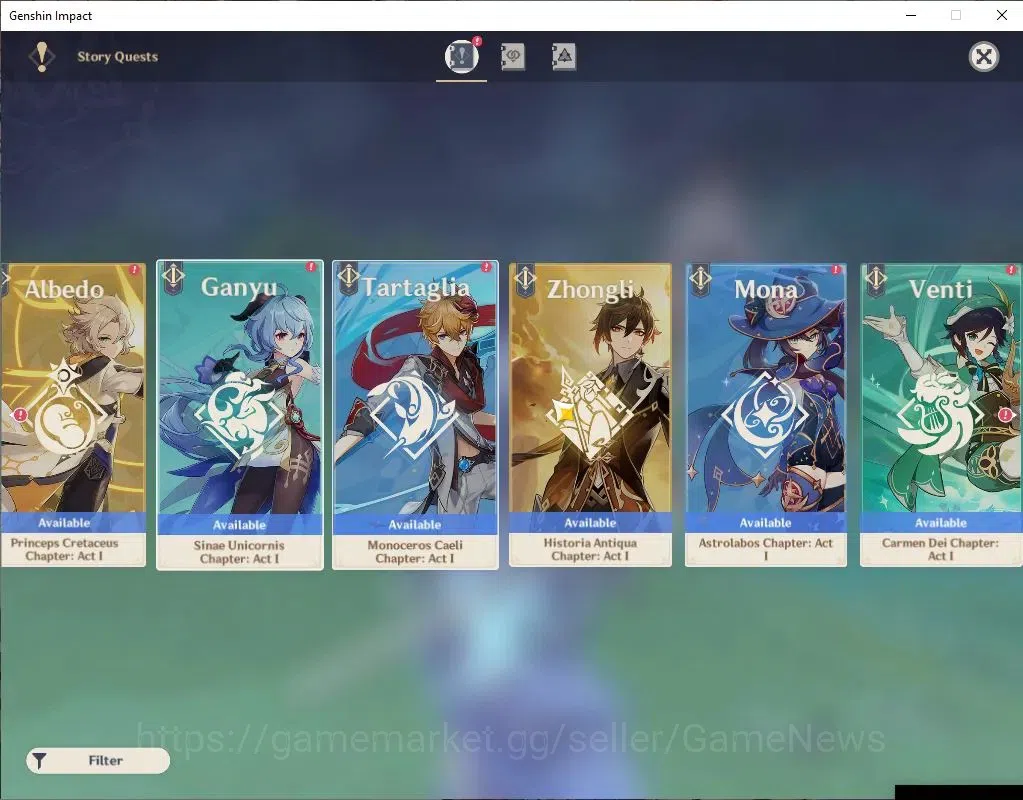 Genshin Impact Accounts ASIA|AR 56|Mavuika PremTeam|9 Limit+3(*5WeP)|Xilon image 17