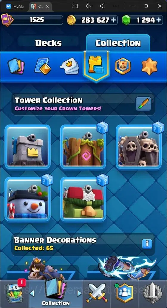 Clash Royale Accounts Global |CL 1525|KTL 15|Trophy 11530|121 Cards|4 Ma image 17