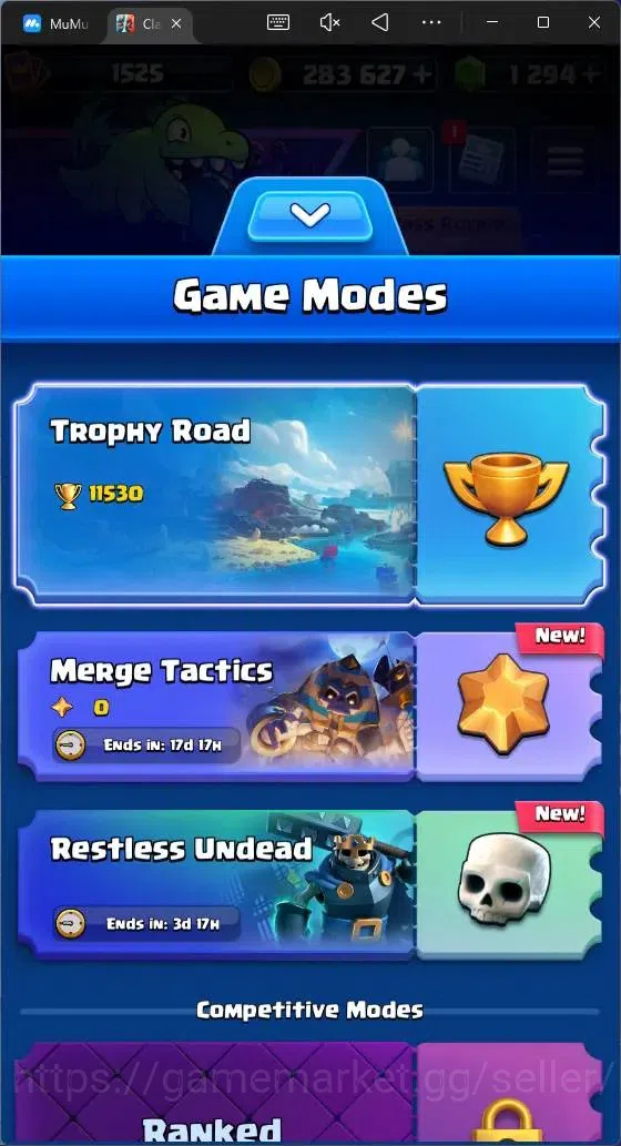 Clash Royale Accounts Global |CL 1525|KTL 15|Trophy 11530|121 Cards|4 Ma image 2