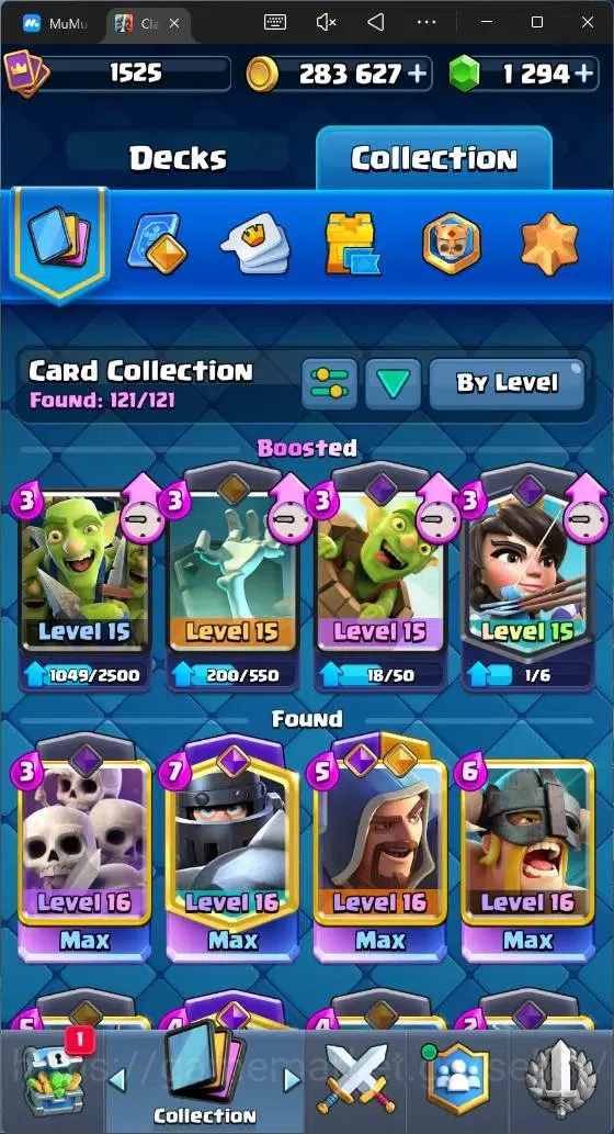 Clash Royale Accounts Global |CL 1525|KTL 15|Trophy 11530|121 Cards|4 Ma image 7