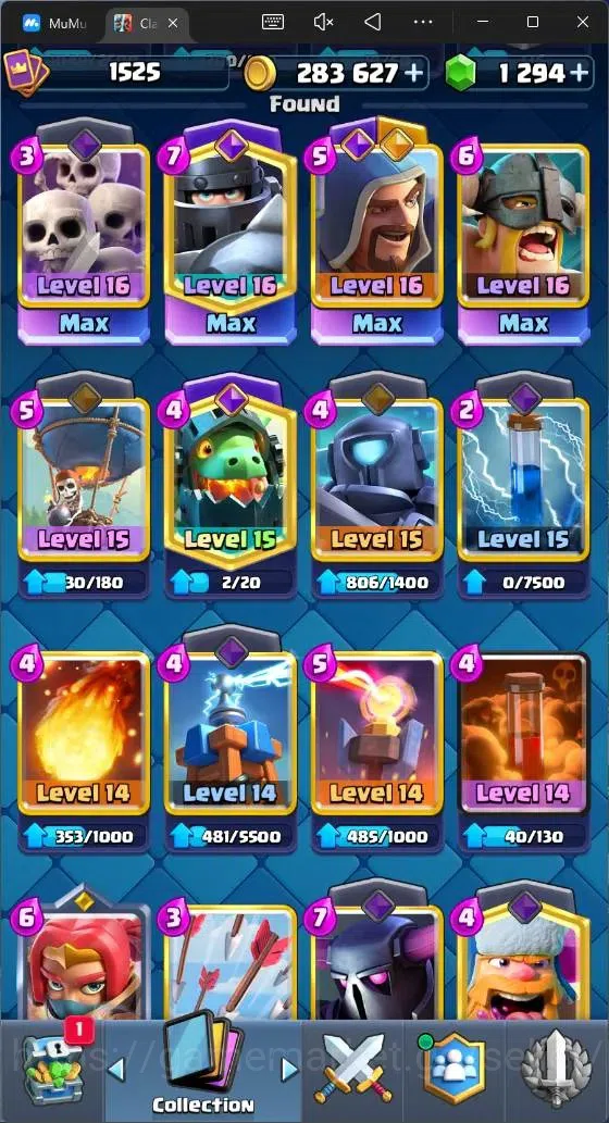Clash Royale Accounts Global |CL 1525|KTL 15|Trophy 11530|121 Cards|4 Ma image 8