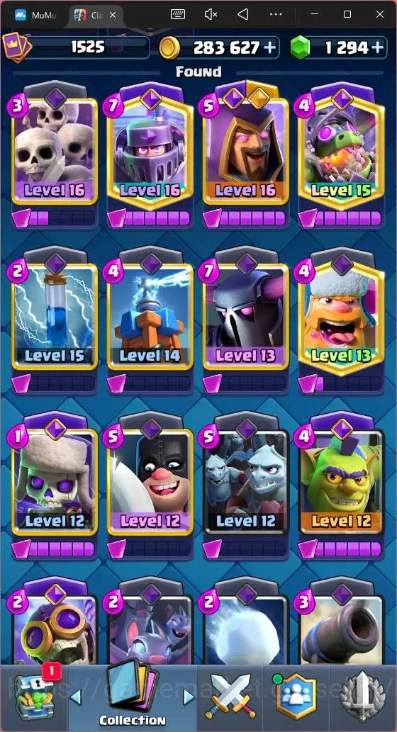 Clash Royale Accounts Global |CL 1525|KTL 15|Trophy 11530|121 Cards|4 Ma image 9