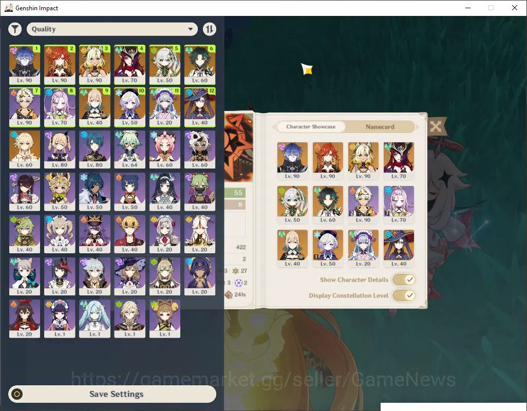 Genshin Impact Accounts Mid Game ASIA|Ready Gacha|AR 55|6 limited + 2(*5Weapon)|FlinsC1,Xiao+Sign,Etc|15k Primo|11 IF|15 2