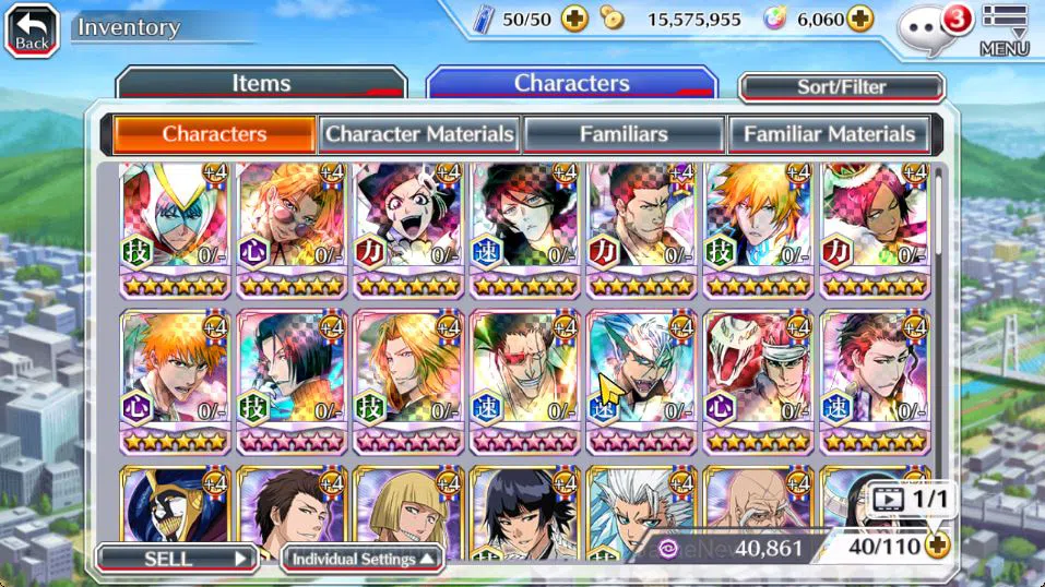 Bleach: Brave Souls Accounts [GLOBAL]6k Orbs+Fresh All Story|Rangiku Swimsuit24 image 7