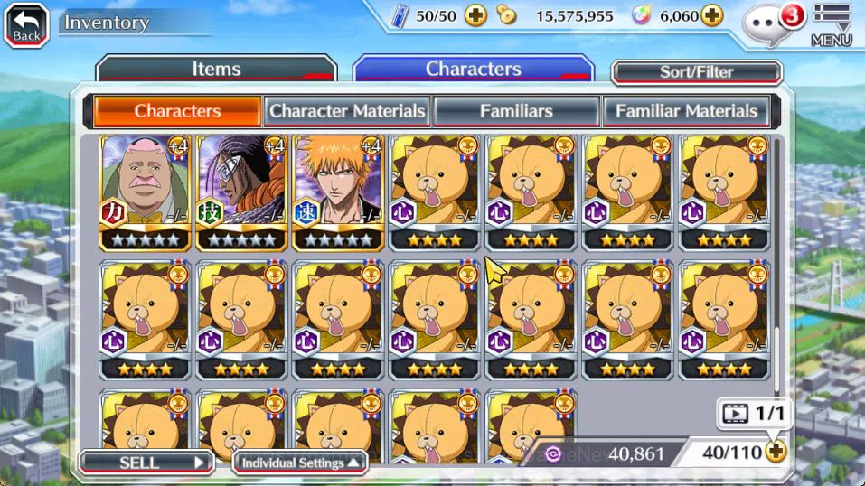 Bleach: Brave Souls Accounts [GLOBAL]6k Orbs+Fresh All Story|Rangiku Swimsuit24 image 8