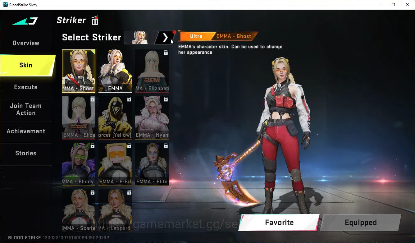 Blood Strike Accounts ASIA|ETERNAL [ZERO-ODA]+3 ULTRA[EMMA,VOLT,MELEE-Sc image 9