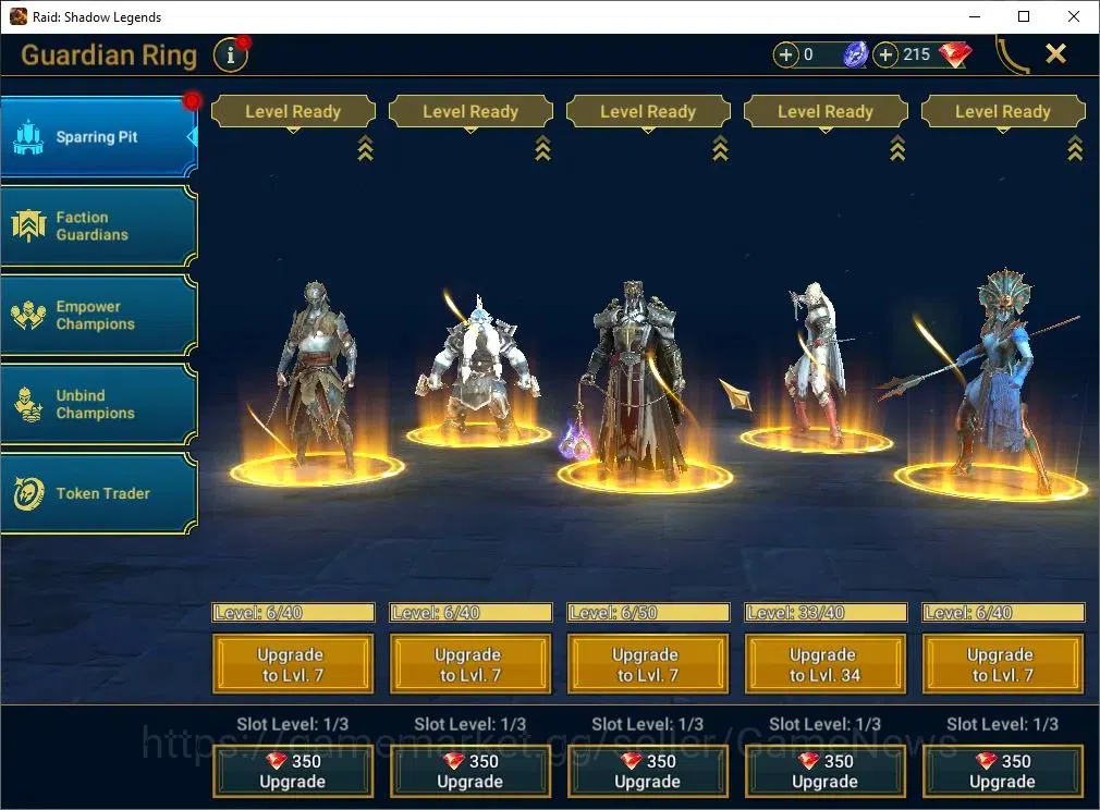 Raid: Shadow Legends Accounts Mid-Game Lv 46|1M Power|19 Legend(Ninja,Artax,Ezio,Mc Angelo,Rae,Wukong,Alice,Etc)|28K 11