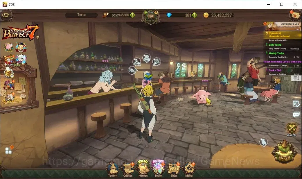 The Seven Deadly Sins: Grand Cross Accounts Global|1M CC|161 DM|22 LS|3 LR+7 UR|Nemesis Meliod image 1