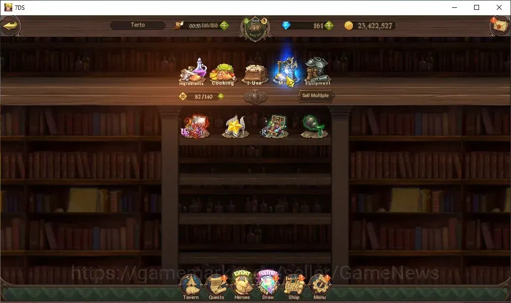The Seven Deadly Sins: Grand Cross Accounts Global|1M CC|161 DM|22 LS|3 LR+7 UR|Nemesis Meliod image 15