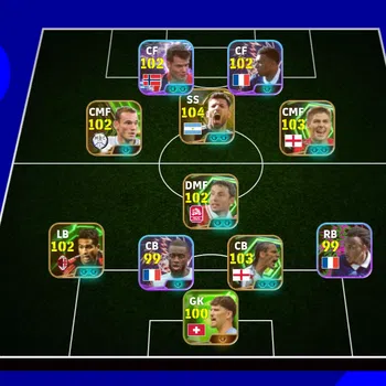 eFootball Accounts Legends & Iconic Players EFOOTBALL 2027 | SHOWTIME SORLOTH,W SNEIJDER,S GERARD,RIO