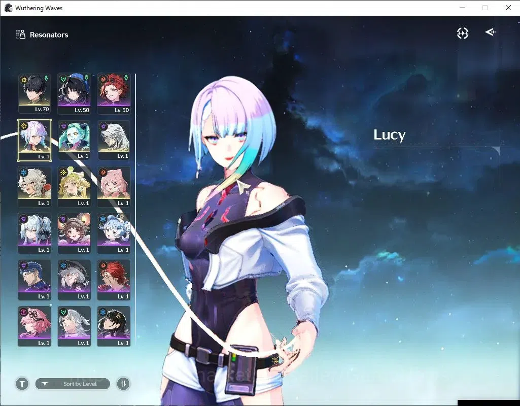 Wuthering Waves Accounts SEA | UL 48 | 2 Limited | Lucy R5+Signature,Rebecc image 2