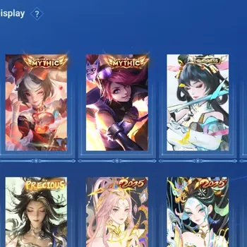 Honor of Kings Accounts Rare Skin Global|116H 303S|Mythic Angela|Myhtic Lady Sun|2 Flawless|Precious Garo|4 LNY 2025|1 LNY