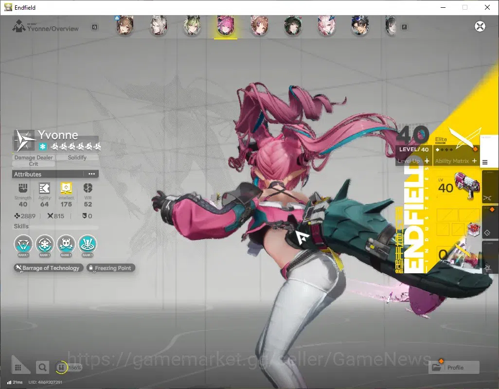 Arknights: Endfield Accounts ASIA|Lv 54|8 SSR (5 Limit) + 12 (*6 Wep)|[Rossi,Yv image 2