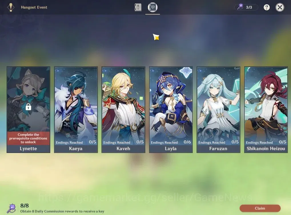 Genshin Impact Accounts ASIA|AR56|8Limited+3(*5Weapon)|HuTao,Xiao,Kazuha,K image 13