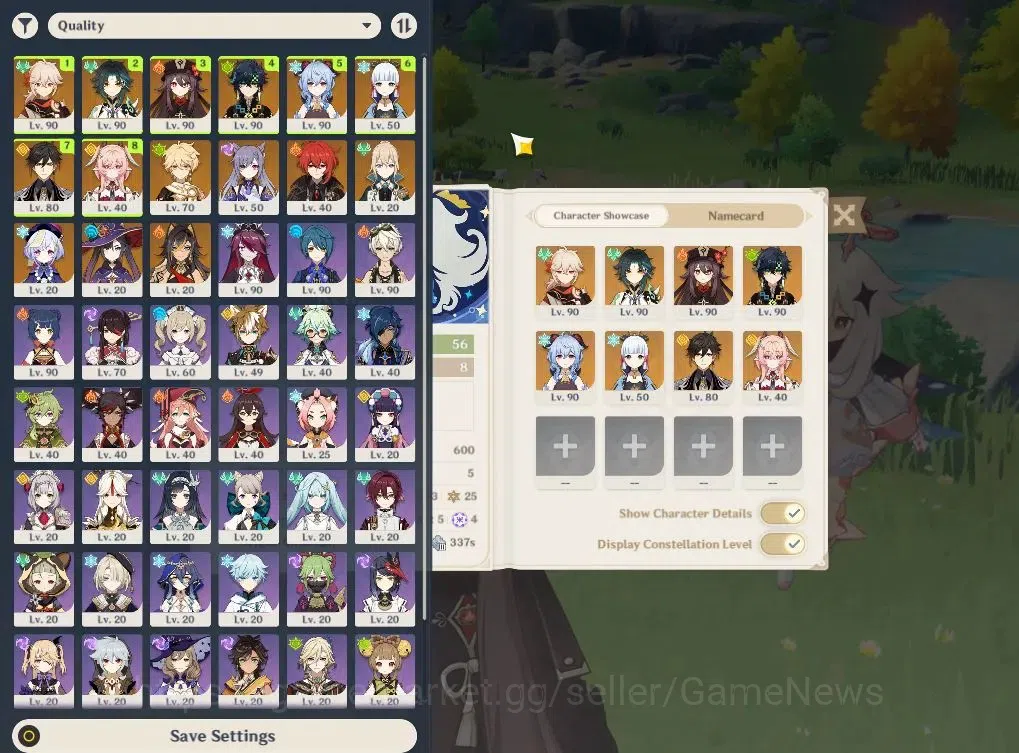 Genshin Impact Accounts ASIA|AR56|8Limited+3(*5Weapon)|HuTao,Xiao,Kazuha,K image 2