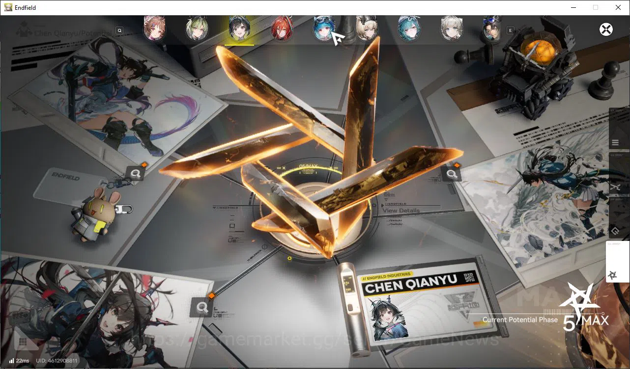 Arknights: Endfield Accounts Asia Lv55 18K Oro([Laeva,Gilberta,Last RiteP2,Embe image 12