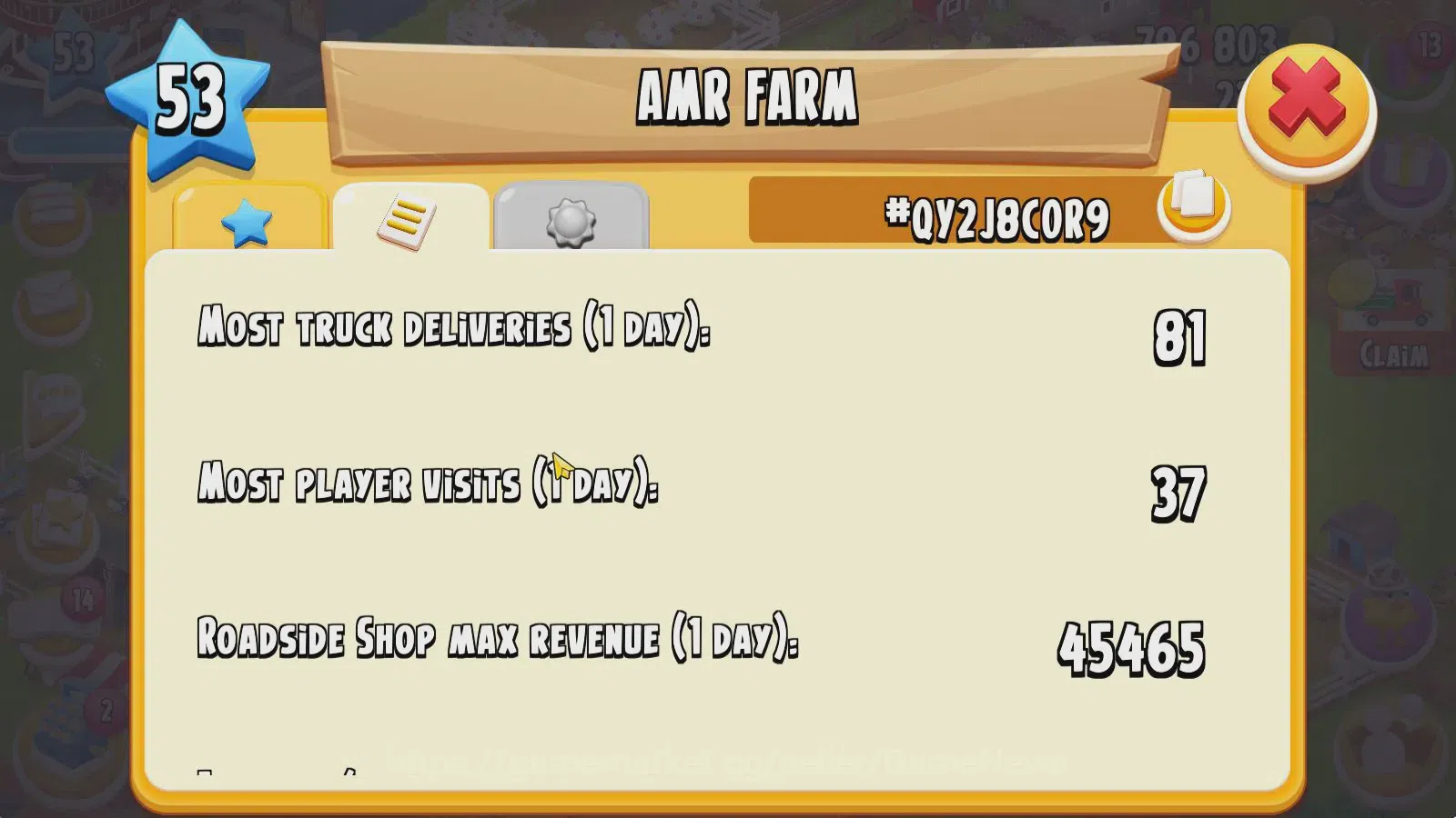 Hay Day Accounts Level 53 | Barn Storage 3000 + Silo Storage 800 |  image 12