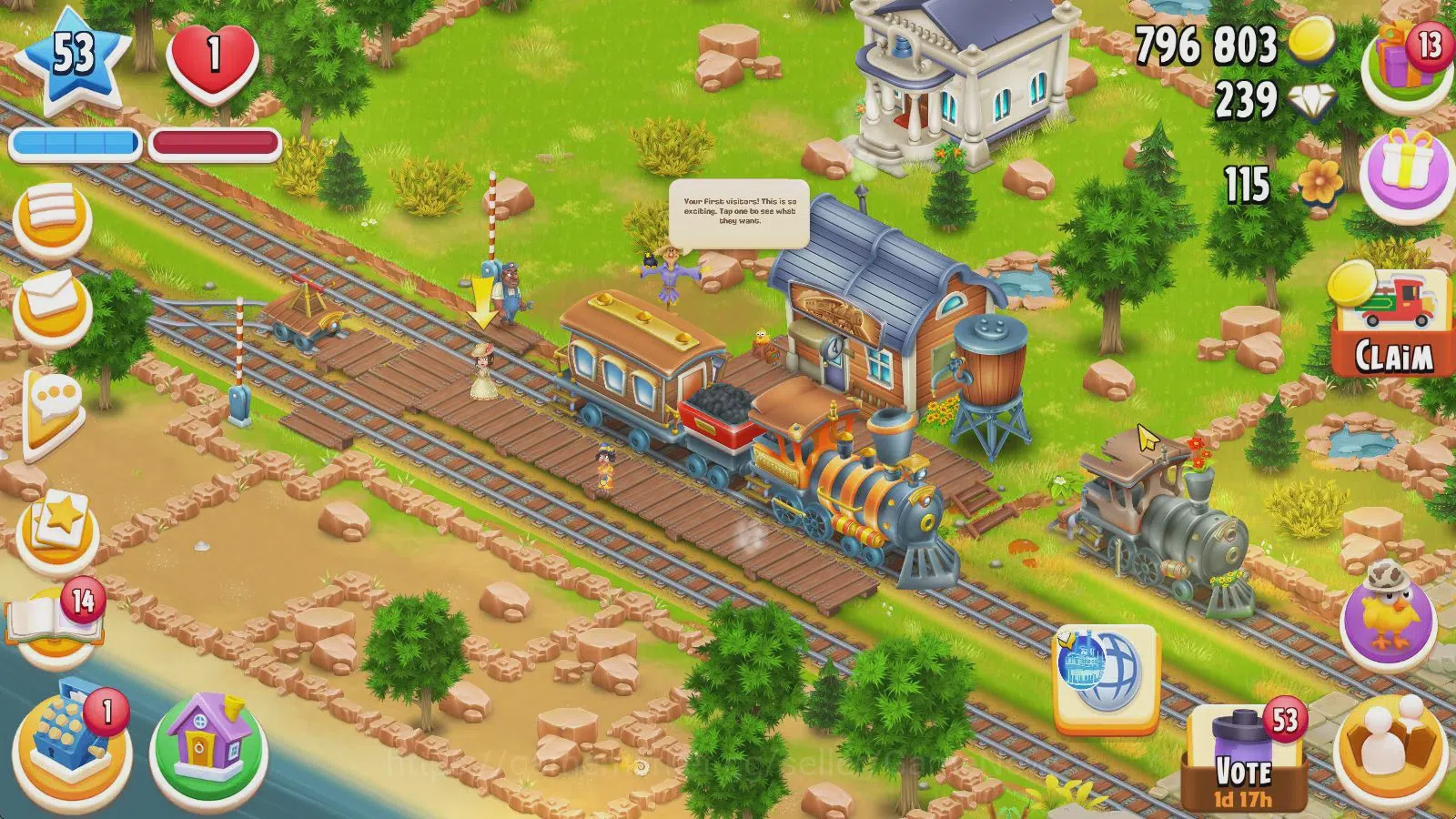 Hay Day Accounts Level 53 | Barn Storage 3000 + Silo Storage 800 |  image 6
