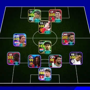 eFootball Accounts Legends & Iconic Players Android|PW 3177|Luka Modric Show T,Luis Suarez Epic,Wayne Rooney Epic,Frank