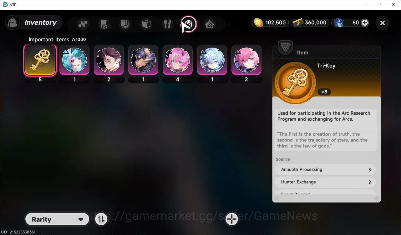 Neverness to Everness Accounts Global EU|HL 3| 4 SSR Hotori, Sakiri, Fadia, Baica image 11