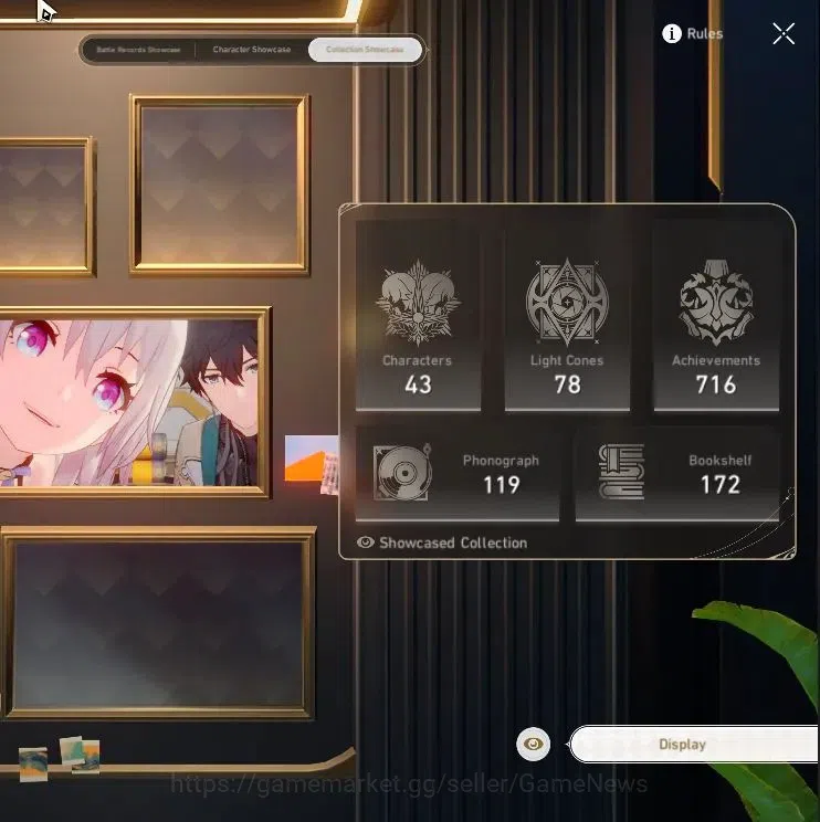 Honkai Star Rail Accounts Asia|TL 70|2,3K SJ|14 Limited|Rappa+Sign,Sparkle,Y image 3