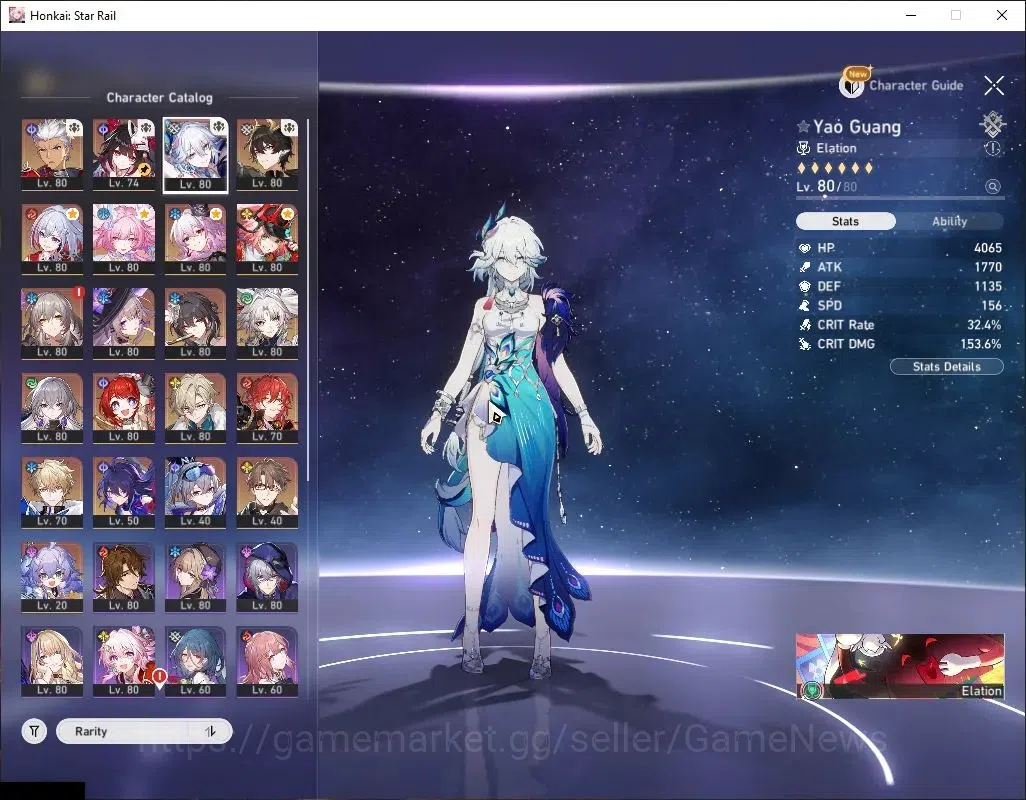 Honkai Star Rail Accounts Asia|TL 70|2,3K SJ|14 Limited|Rappa+Sign,Sparkle,Y image 4