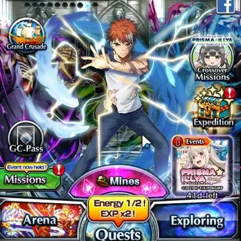 Grand Summoners Accounts End-Game Global|Rank 100|2 Sp Art|10 Ascend 3 TW|(E Shirou,DL Rimuru,Diablo)+TW Rin & Luvia,CF