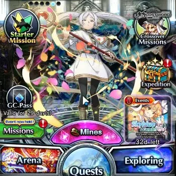 Grand Summoners End-Game Global|Rank 83|22 Ascend+9 TW|[Roy,Fen,Isliid,Frie image 1